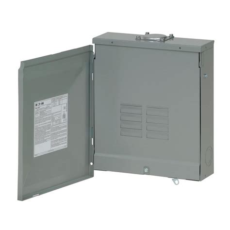 eaton outdoor electrical box|125 amp exterior sub panel.